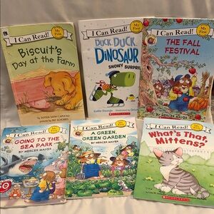 Scholastic "I Can Read!" Kids Book Set – Assorted Color Covers